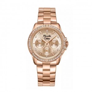 Alexandre Christie AC 2C26 Rosegold Full Steel BFFRGLN